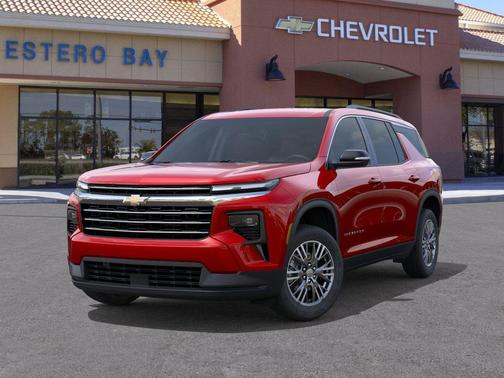 Red 2026 Chevrolet Traverse LT