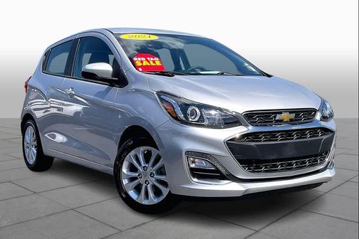Silver 2021 Chevrolet Spark 1LT