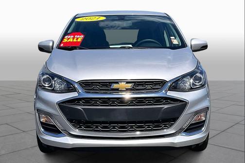 Silver 2021 Chevrolet Spark 1LT