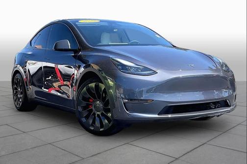 Silver 2022 Tesla Model Y Performance Dual Motor All-Wheel Drive