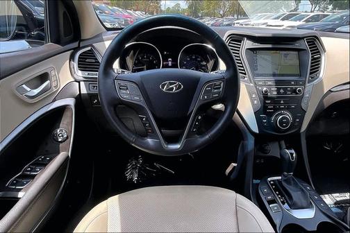 Blue 2017 Hyundai Santa Fe Sport 2.0L Turbo Ultimate