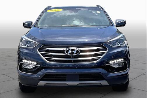 Blue 2017 Hyundai Santa Fe Sport 2.0L Turbo Ultimate
