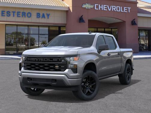Sterling Gray Metallic 2026 Chevrolet Silverado 1500 Custom