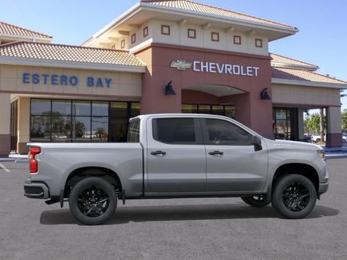 Sterling Gray Metallic 2026 Chevrolet Silverado 1500 Custom