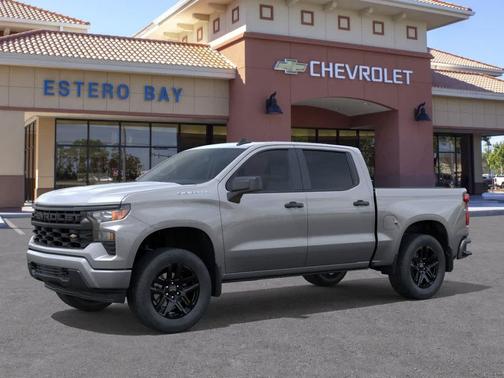 Sterling Gray Metallic 2026 Chevrolet Silverado 1500 Custom