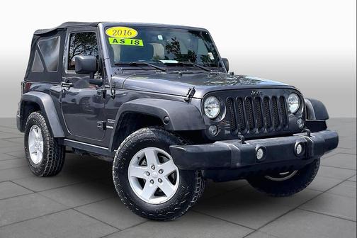 Gray 2016 Jeep Wrangler Sport