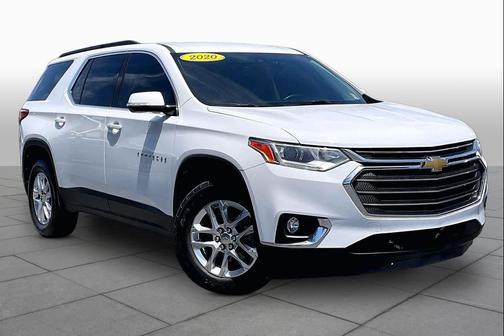 White 2020 Chevrolet Traverse LT Cloth