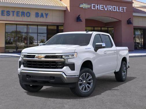 Summit White 2026 Chevrolet Silverado 1500 LT