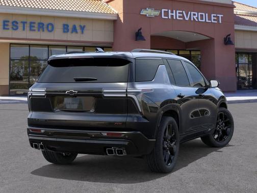 Black 2026 Chevrolet Traverse RS