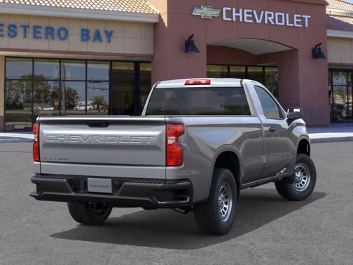 Gray 2026 Chevrolet Silverado 1500 WT