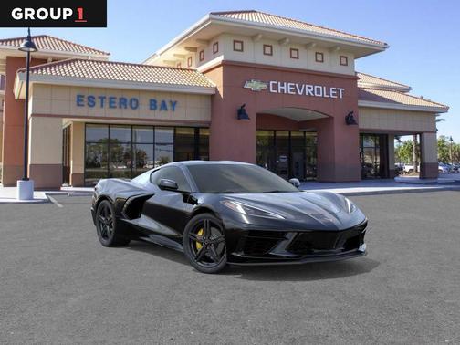 Black 2026 Chevrolet Corvette Stingray w/1LT