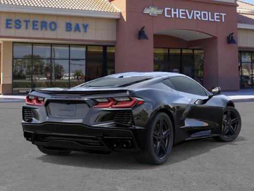 Black 2026 Chevrolet Corvette Stingray w/1LT