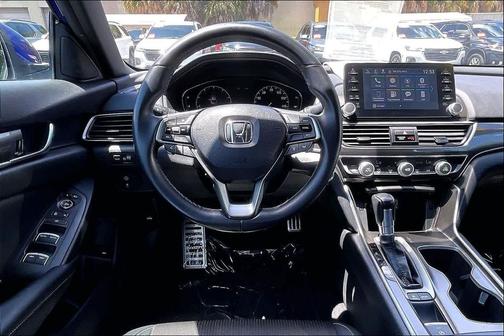 Blue 2018 Honda Accord Sport