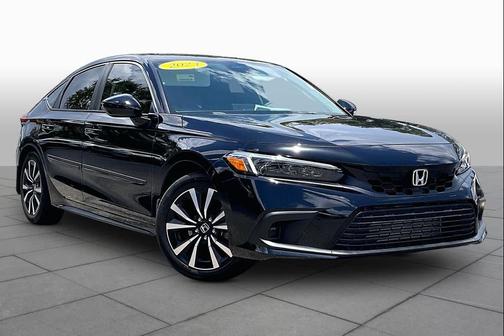 Black 2023 Honda Civic EX-L