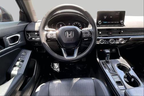 Black 2023 Honda Civic EX-L