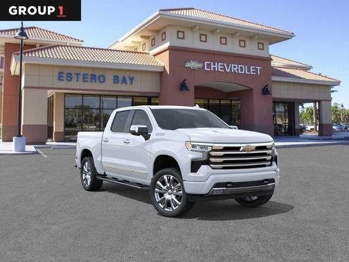 Polar White Tricoat 2026 Chevrolet Silverado 1500 High Country