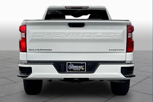 White 2023 Chevrolet Silverado 1500 Custom