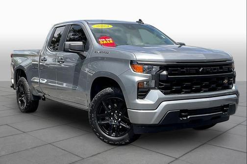 Gray 2023 Chevrolet Silverado 1500 Custom