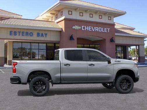 Gray 2026 Chevrolet Silverado 1500 Custom Trail Boss