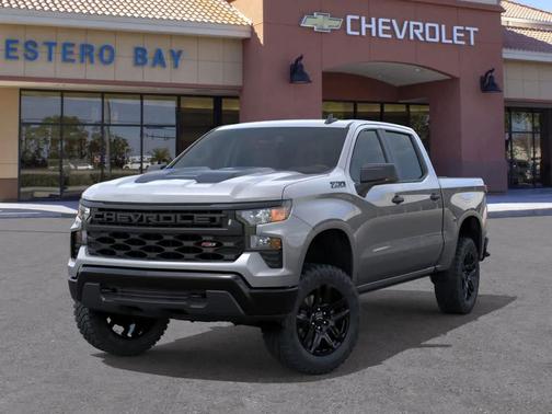 Gray 2026 Chevrolet Silverado 1500 Custom Trail Boss