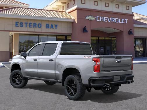 Gray 2026 Chevrolet Silverado 1500 Custom Trail Boss