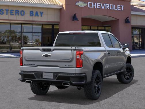 Gray 2026 Chevrolet Silverado 1500 Custom Trail Boss