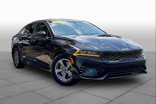 Black 2022 Kia K5 LXS