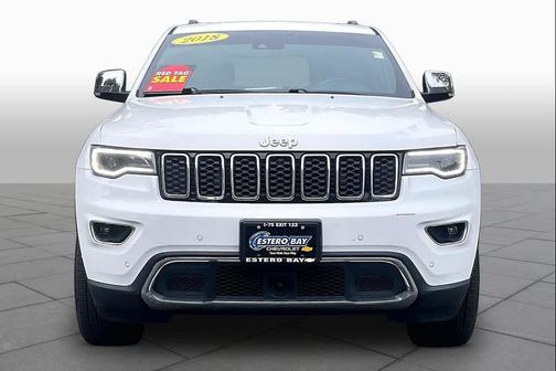 Bright White Clearcoat 2018 Jeep Grand Cherokee Limited