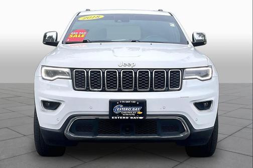 Bright White Clearcoat 2018 Jeep Grand Cherokee Limited