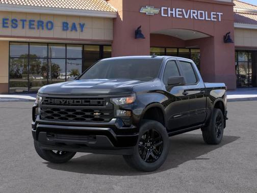 Black 2026 Chevrolet Silverado 1500 Custom