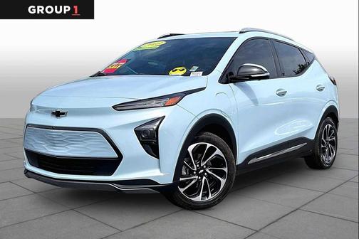 Blue 2023 Chevrolet Bolt EUV FWD Premier