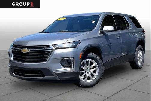 Gray 2023 Chevrolet Traverse LS