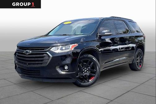 Black 2021 Chevrolet Traverse Premier