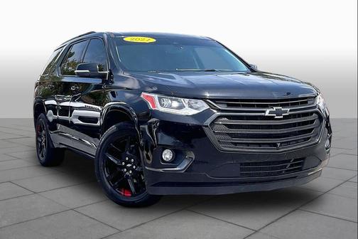 Black 2021 Chevrolet Traverse Premier