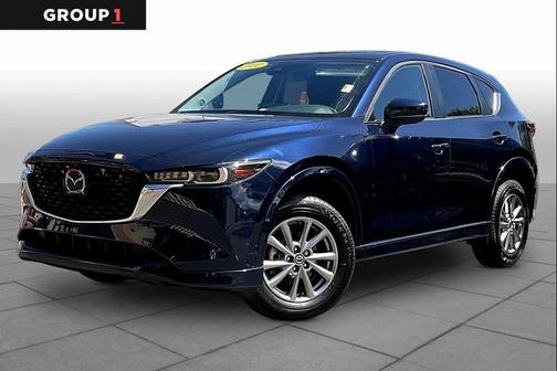 Blue 2024 Mazda CX-5 2.5 S Preferred Package