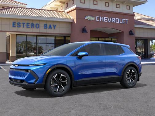 Blue 2026 Chevrolet Equinox EV LT