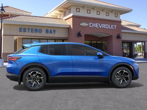 Blue 2026 Chevrolet Equinox EV LT