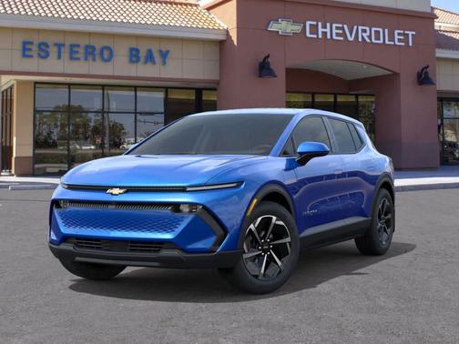Blue 2026 Chevrolet Equinox EV LT