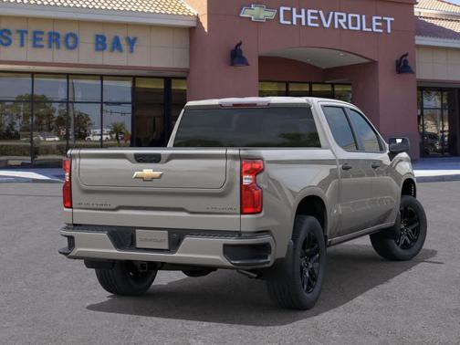 Tan 2026 Chevrolet Silverado 1500 Custom