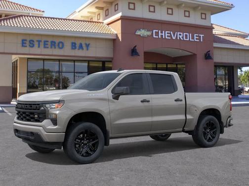 Tan 2026 Chevrolet Silverado 1500 Custom