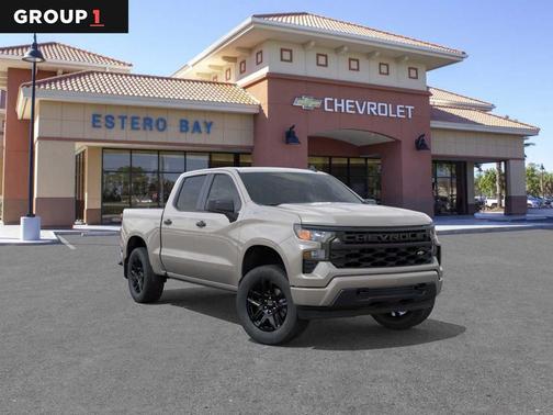Tan 2026 Chevrolet Silverado 1500 Custom