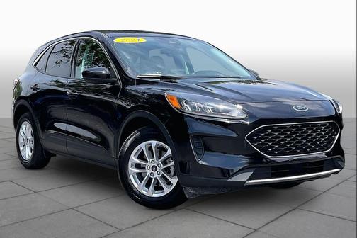 Black 2021 Ford Escape SE