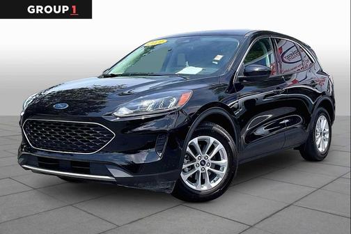 Black 2021 Ford Escape SE
