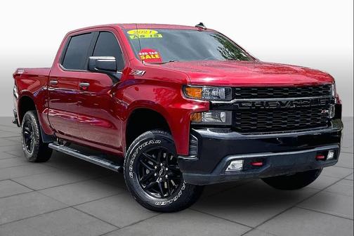 Red 2021 Chevrolet Silverado 1500 Custom Trail Boss