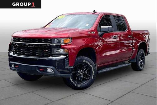 Red 2021 Chevrolet Silverado 1500 Custom Trail Boss