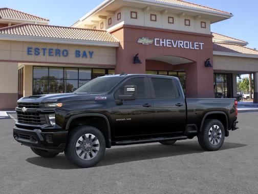 Black 2026 Chevrolet Silverado 2500 Custom