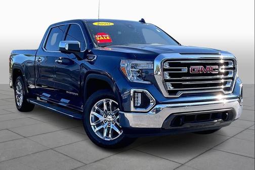 Blue 2020 GMC Sierra 1500 SLT