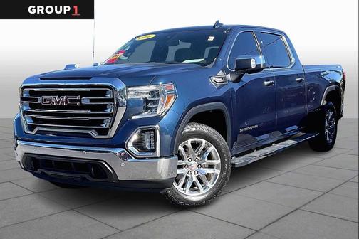Blue 2020 GMC Sierra 1500 SLT