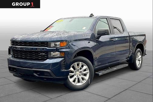 Northsky Blue Metallic 2022 Chevrolet Silverado 1500 Limited Custom
