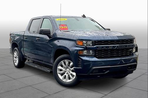 Northsky Blue Metallic 2022 Chevrolet Silverado 1500 Limited Custom